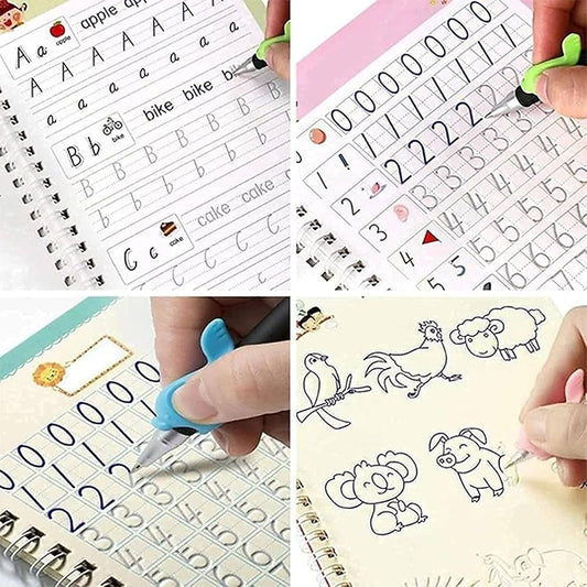 🖊️ SET CUADERNOS CALIGRAFÍA - MAGIC BOOK 📔 1 Libro de División de Regalo!❤️‍🔥